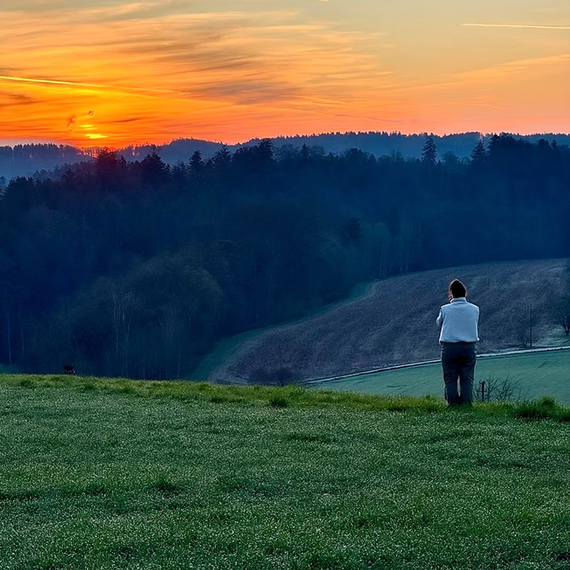 Ingrid Rebele bei einem Retreat in Lamplstätt